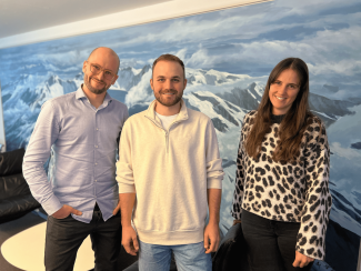 Marcel, Gian Luca und Rebecca