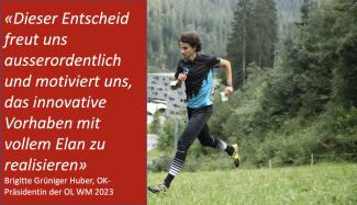 Zitat: Dieser Entscheid freut uns ausserordentlich und motiviert uns, das innovative Vorhaben mit vollem Elan zu realisieren,