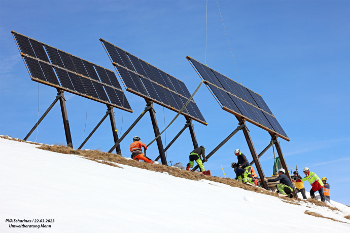 Installation von Solaranlagen